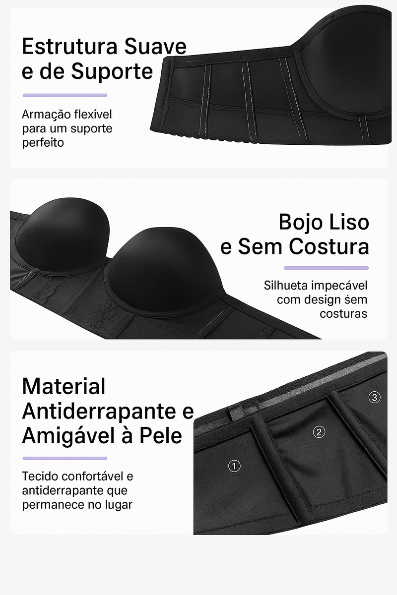 Liquidação: Sutiã Supreme 5D - Alça Removível