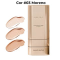 Corretivo Base Stick Coreano 2 em 1 – Cobertura Perfeita 100% Natural Efeito Matte