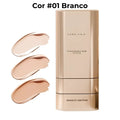 Corretivo Base Stick Coreano 2 em 1 – Cobertura Perfeita 100% Natural Efeito Matte