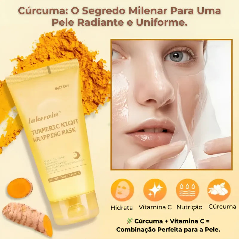 Máscara Coreana Peel-Off de Cúrcuma K.Beauty 2025