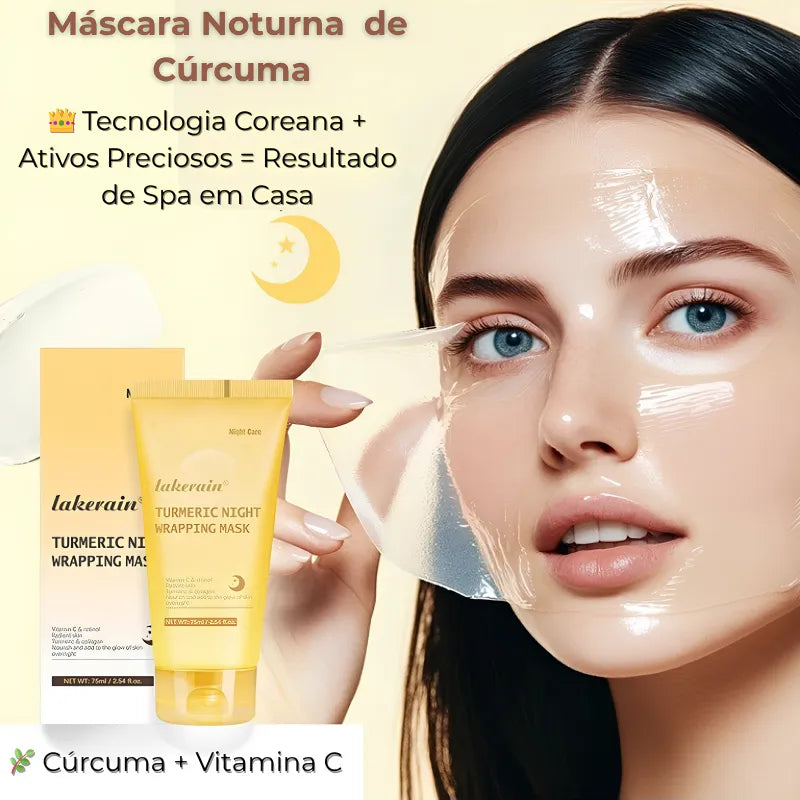 Máscara Coreana Peel-Off de Cúrcuma K.Beauty 2025