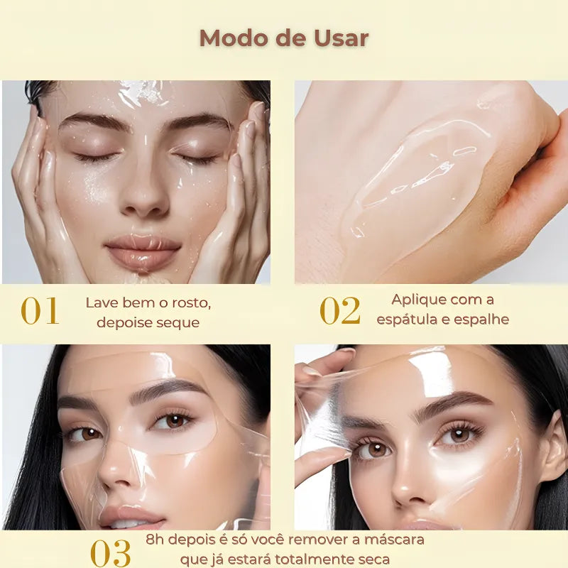Máscara Coreana Peel-Off de Cúrcuma K.Beauty 2025