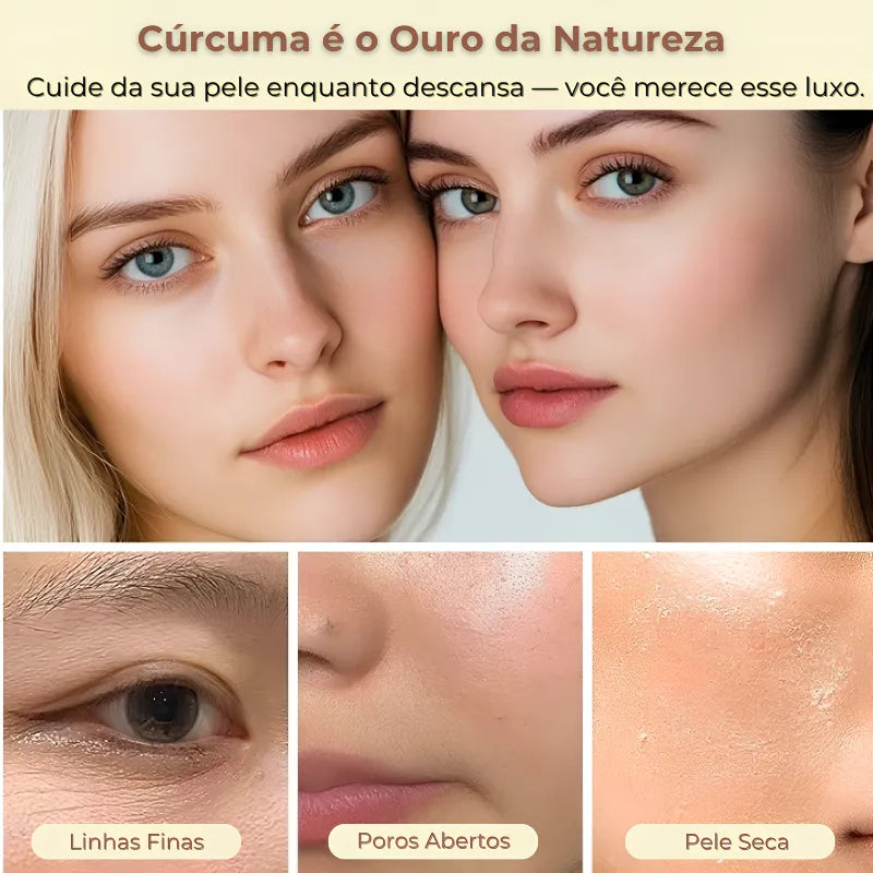 Máscara Coreana Peel-Off de Cúrcuma K.Beauty 2025