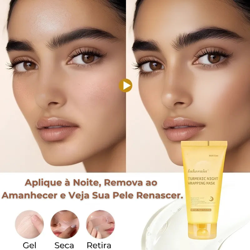 Máscara Coreana Peel-Off de Cúrcuma K.Beauty 2025