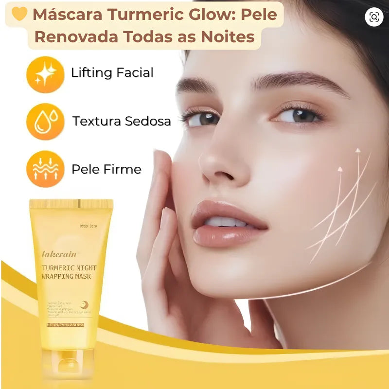 Máscara Coreana Peel-Off de Cúrcuma K.Beauty 2025