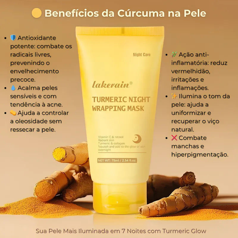 Máscara Coreana Peel-Off de Cúrcuma K.Beauty 2025