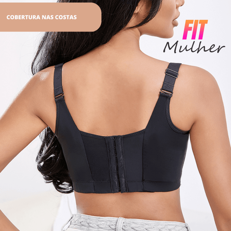 Liquidação: Sutiã 5D Push Up - Esconde Gorduras Costas - Embaixo do Braço - Imperfeições