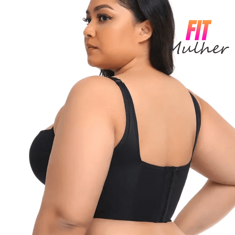 Liquidação: Sutiã 5D Push Up - Esconde Gorduras Costas - Embaixo do Braço - Imperfeições