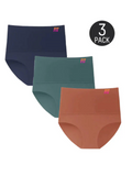 Kit: Calcinha Cintura Alta