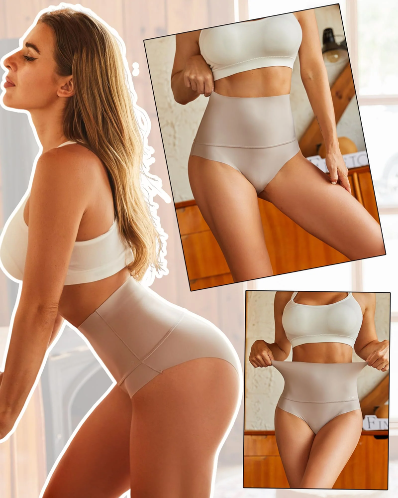 Kit: Calcinha Cintura Alta