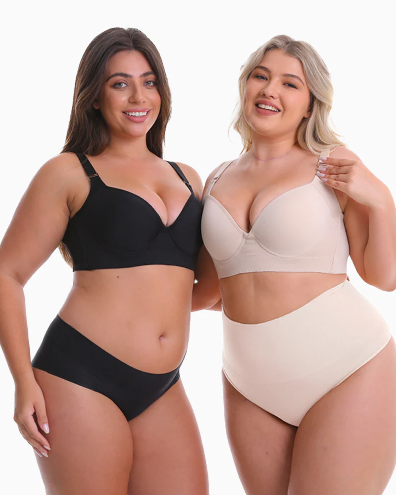Liquidação: Sutiã 5D Push Up - Esconde Gorduras Costas - Embaixo do Braço - Imperfeições