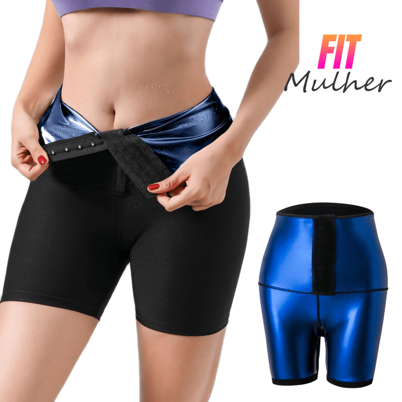 Efeito Sauna PREMIUM - Modela Cintura, Queima Calorias, Famosa Pochete e Ideal para Pós Parto - FIT MULHER
