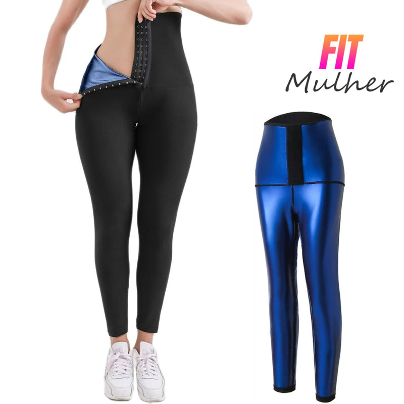 Efeito Sauna PREMIUM - Modela Cintura, Queima Calorias, Famosa Pochete e Ideal para Pós Parto - FIT MULHER