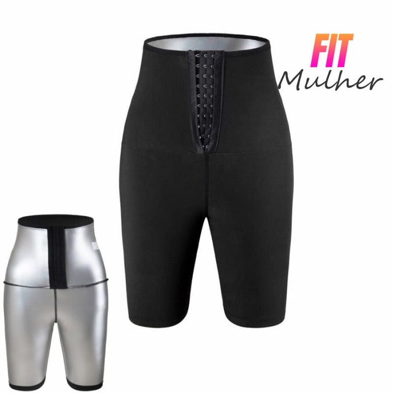 LIQUIDAÇÃO (ÚLTIMO DIA) - Efeito Sauna - FIT MULHER Modela Cintura, Queima Calorias, Famosa Pochete e Ideal para Pós Parto - GARANTIA
